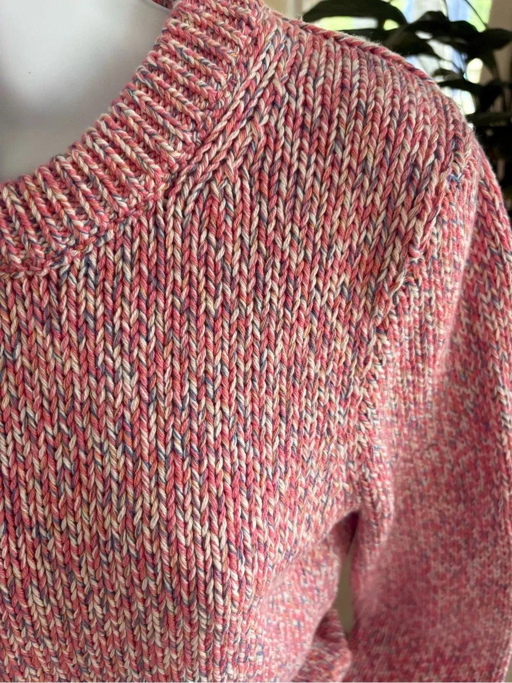 J.Crew Factory marled crewneck sweater